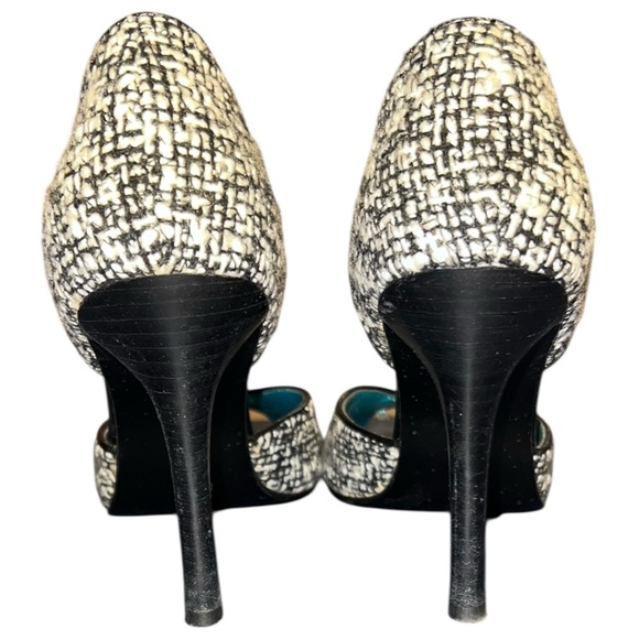 Steve Madden Tweed Peep Toe Heels – Size 6.5 - Picture 6 of 9